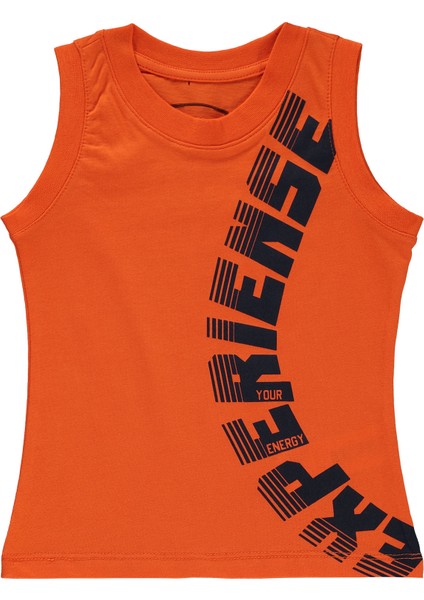 Erkek Çocuk Takım 2-5 Yaş Oranj modelleri