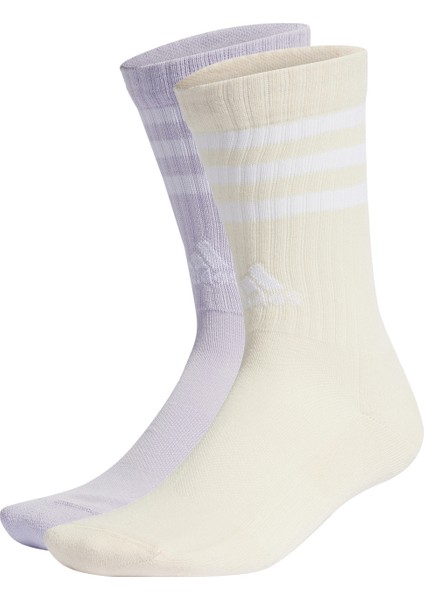 Pembe - Gümüş Unisex Spor Çorap IC1326 3s C Spw Crw 3p