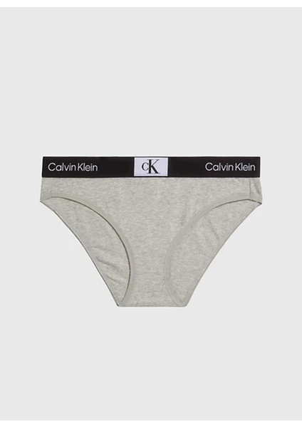 Calvin Klein Gri Kadın Bikini Külot 000QF7222E