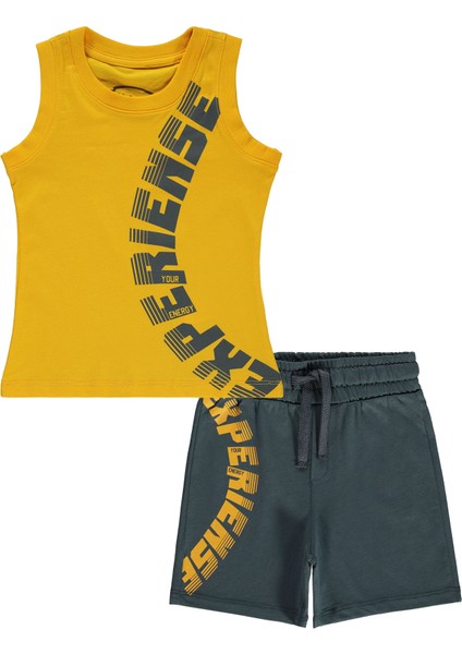 Erkek Çocuk Takım 2-5 Yaş Hardal