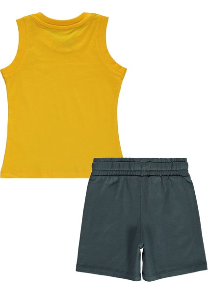 Erkek Çocuk Takım 2-5 Yaş Hardal modelleri