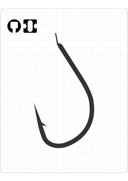 2601 Umi Tanago Black Nikel Iğne No:10