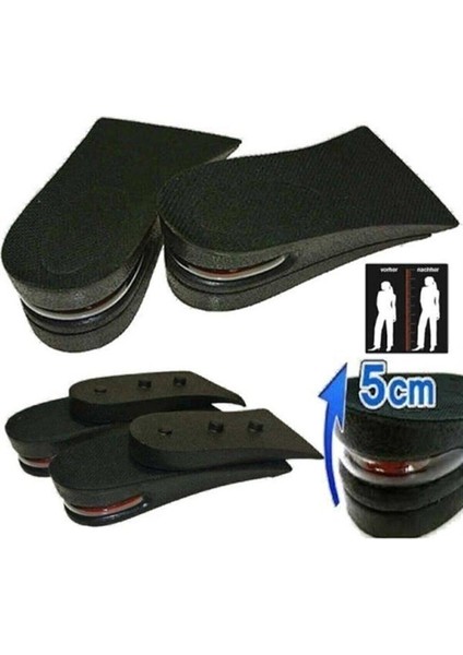 Sistem Air Boy Uzatıcı Içten Topuk 5 Cm-Siyah indirimleri