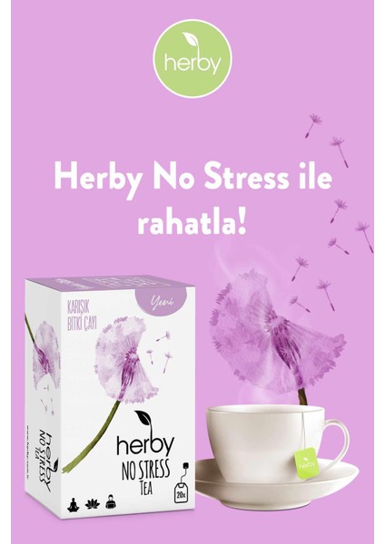 No Stress Tea Pasifloralı Bitki Çayı