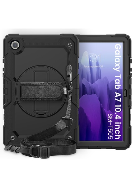 Samsung Galaxy Tab A7 Için (2020) T500/T505 Kasa Siyah (Yurt Dışından)