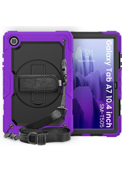 Samsung Galaxy Tab A7 (2020) T500/T505 Case Mor (Yurt Dışından)