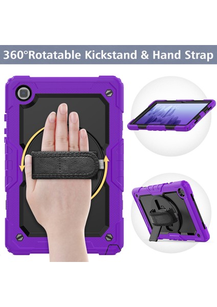 Samsung Galaxy Tab A7 (2020) T500/T505 Case Mor (Yurt Dışından)