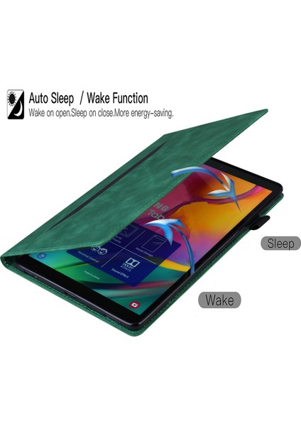 Samsung Galaxy Sekmesi Için A7 10.4 2020 SM-T500 / SM-T505 Case Green (Yurt Dışından)