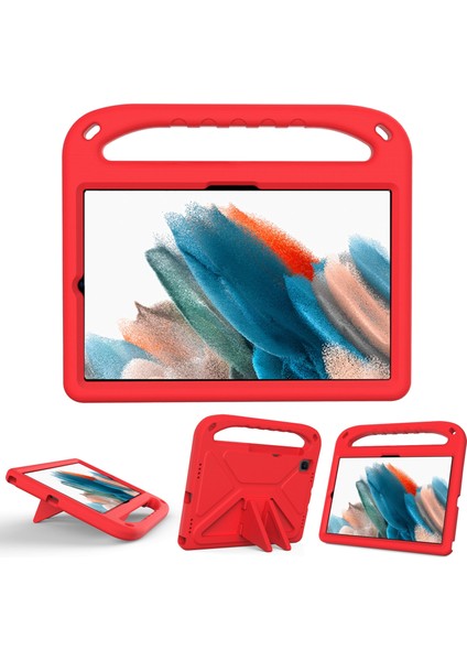 Samsung Galaxy Tab A7 10.4 (2020) T500 / Galaxy Tab S6 T860 / Galaxy Tab S5E T720 / Galaxy Tab S6 P610 Koruyucu Kılıf Kırmızı (Yurt Dışından)