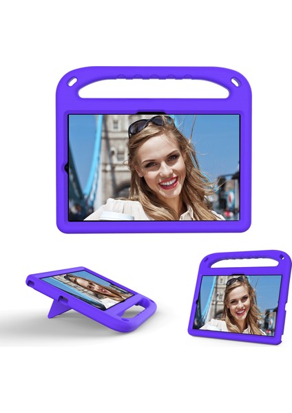 Samsung Galaxy Tab A7 10.4 (2020) T500 / Galaxy Tab S6 T860 / Galaxy Tab S5E T720 / Galaxy Tab S6 P610 Koruyucu Kılıf Mor (Yurt Dışından)