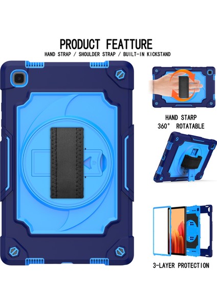 Samsung Galaxy Sekmesi Için A7 10.4 (2020)/T500 Silikon+Pc Case Lacivert (Yurt Dışından) fiyatları