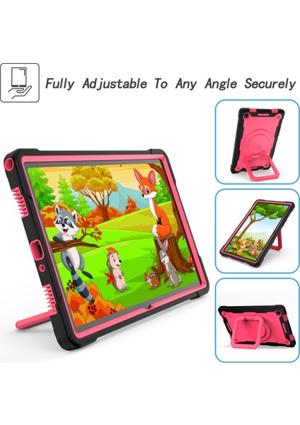 Samsung Galaxy Sekmesi Için A7 10.4 (2020) T500 / T505 Pc Kılıfı Siyah Gül Kırmızı (Yurt Dışından) fiyatları