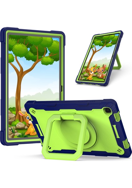 Samsung Galaxy Sekmesi Için A7 10.4 (2020) T500 / T505 Pc Case Navna Sarı-Yeşil (Yurt Dışından)