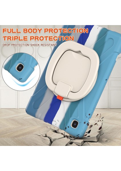 Samsung Galaxy Sekmesi Için A7 10.4 (2020) T500 / T505 Case Blue (Yurt Dışından)