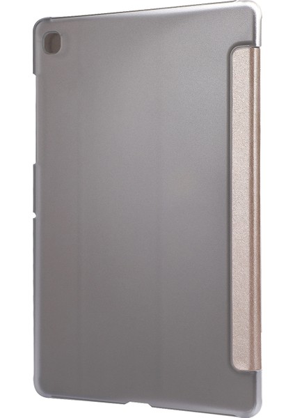 Samsung Galaxy Için Tab A7 10.4 T500 Deri Kılıf Altın (Yurt Dışından)