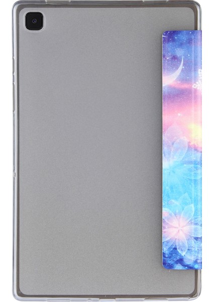 Samsung Galaxy Için Sekme A7 10.4 (2020) Deri Çantası Mavisi (Yurt Dışından)