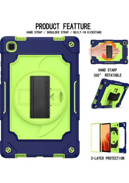 Samsung Galaxy Sekmesi Için A7 10.4 (2020)/T500 Silikon+Pc Case Lacivert (Yurt Dışından) fiyatları