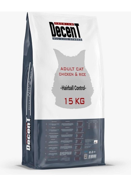 Adult Chicken and Rice Tavuk Etli ve Pirinçli Yetişkin Kedi Maması 15 kg fiyatları