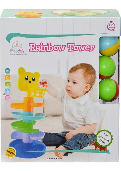 Birlik Toys URT021-002 Gökkuşağı Kule -Birlik