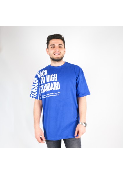 High Standart Baskılı Oversize T-Shirt