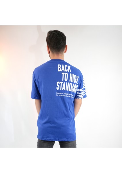 High Standart Baskılı Oversize T-Shirt