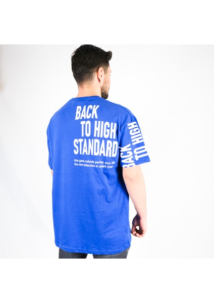 High Standart Baskılı Oversize T-Shirt