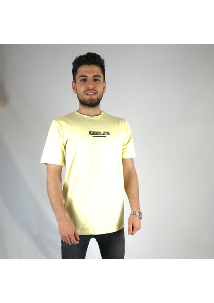 Weekend Collective Baskılı Oversize T-Shirt