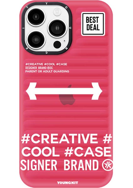 iPhone 12 Pro Max Uyumlu Kılıf Youngkit Luggage Firefly Serisi Kapak