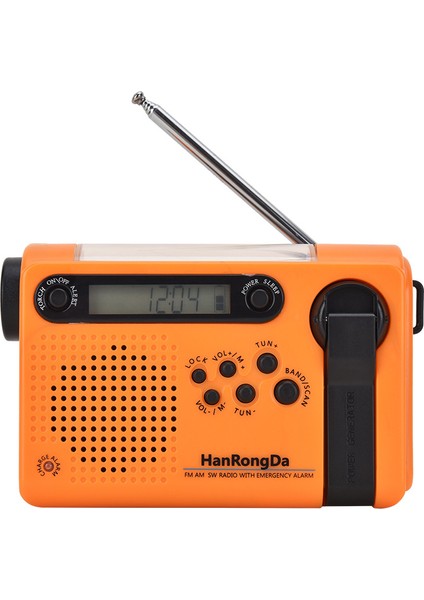Radyo Acil Tam Bant Radyo Solar Şarjlı Aydınlatma (Yurt Dışından)