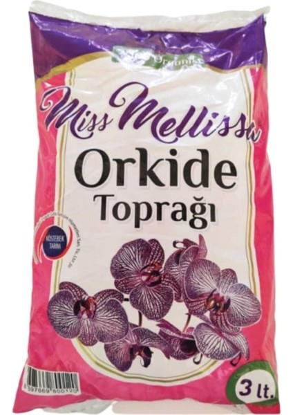 Miss Melissa Zengalite Orkide Çiçeği Toprağı 3 L