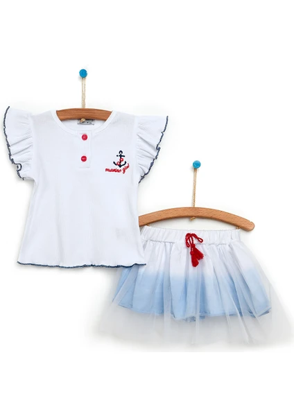 HelloBaby Marina Girl Bluz-Etek Kız Bebek