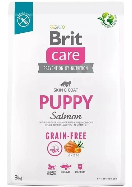 Brit Care Tahılsız Puppy Somonlu Yavru Köpek Maması 3kg