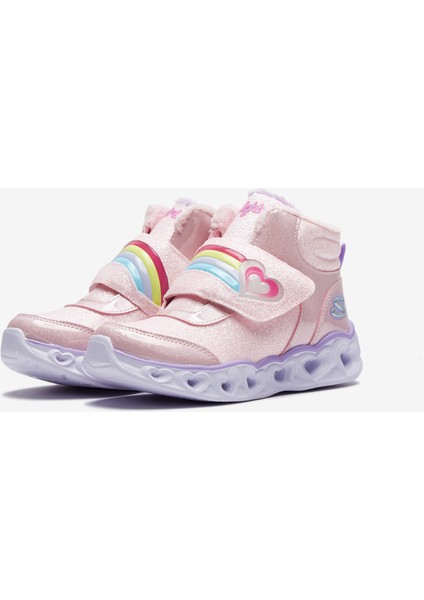 Büyük Kız Çocuk Pembe Işıklı Bot