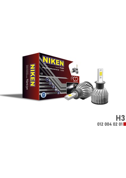 Eco Serisi LED Xenon Far Ampulu H7 / H4 / H11 / H1 / H10 / 9005 / 9006 / H15