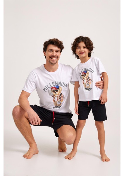 Millenium Erkek Çocuk Şort Siyah