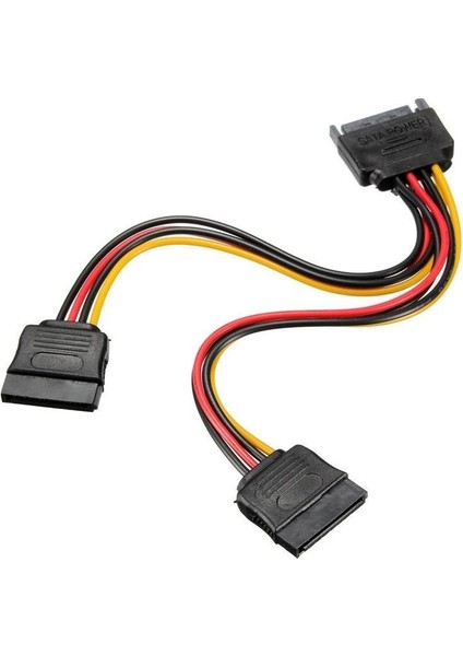 PX-4426 Sata To Sata Çoklayıcı , Sata Pin Dişi-2 Port Sata Erkek Çoklayıcı, Sata Y Kablo Splitter HDD Bağlantı Kablosu