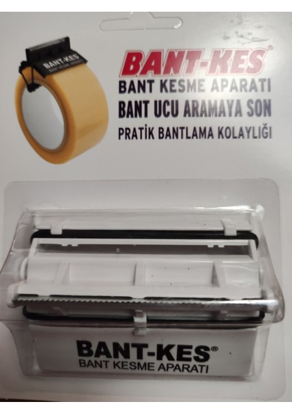 Bantkes 10 Adet 70 mm Koli Bandı Kesme Aparatı