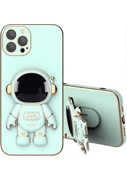 Iphone 13 Pro Max Kılıf Astronot Standlı Silikon