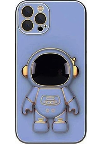 Iphone 13 Pro Kılıf Astronot Standlı Silikon