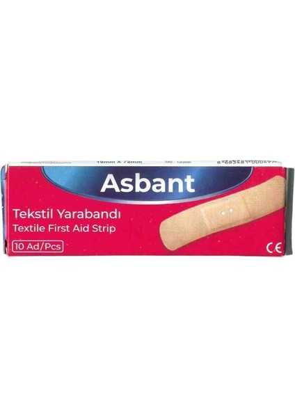 Asbant Tekstil Yarabandı 5 Paket (50 Adet)