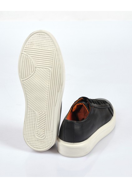 Minimalist Deri Erkek Sneaker - Günlük Spor Ayakkabı modelleri