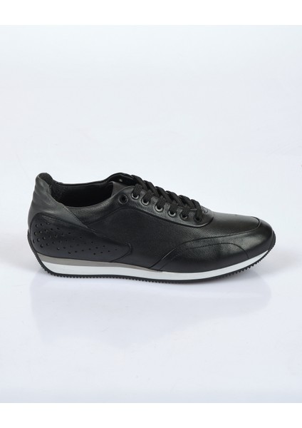 Minimalist Deri Erkek Sneaker - Günlük Spor Ayakkabı