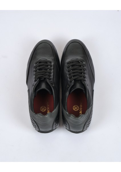 Minimalist Deri Erkek Sneaker - Günlük Spor Ayakkabı indirimleri