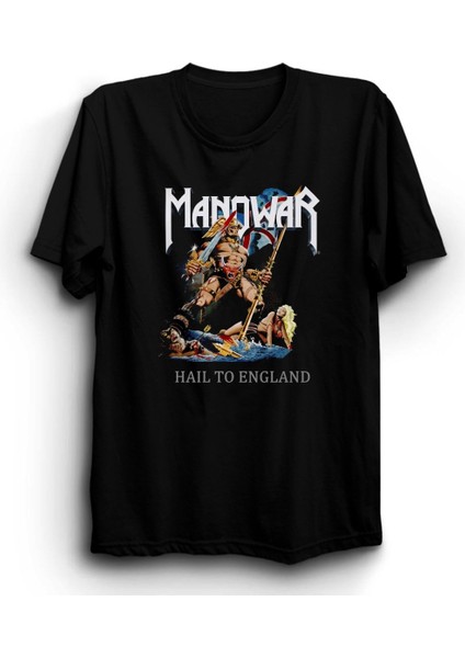 Manowar, Rock, Metal Tişört