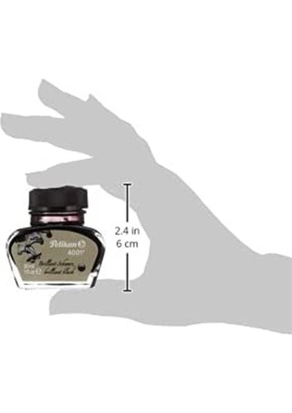 Siyah Dolma Kalem Mürekkebi 30 ml 4001 1 Adet Dolma Kalem Yazı Mürekkepi Şişe