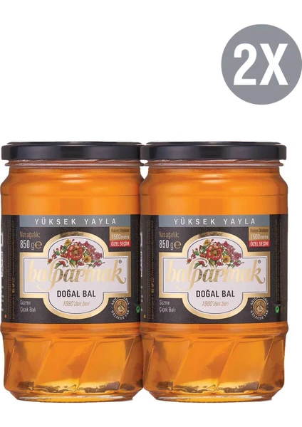 Yüksek Yayla Çiçek Balı (Özel Seçim) 850 g X 2 Adet