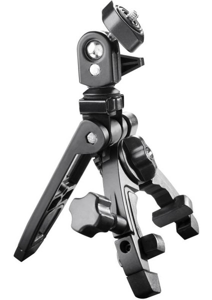 Walimex 18566 2'si 1 Arada Masa ve Kelepçe Tripod, 17CM