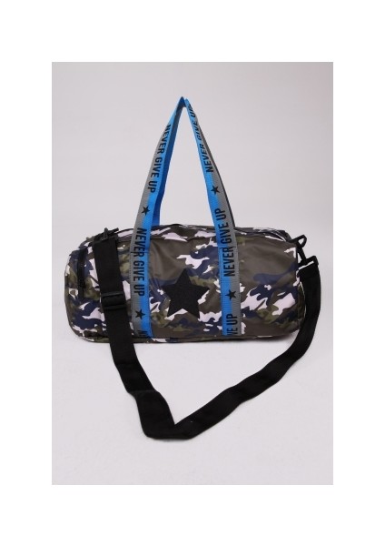 Icone Bag Kız Çocuk Yıldız Baskılı Spor Çanta, Yan Cepli Spor Çanta, Fermuarlı Detaylı Çocuk Spor Çanta fırsatları