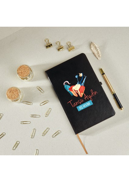 Diş Hekimlerine Özel Isim Baskılı Defter