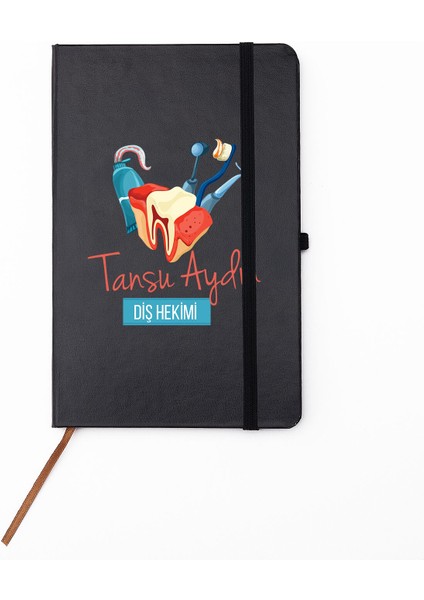 Diş Hekimlerine Özel Isim Baskılı Defter
